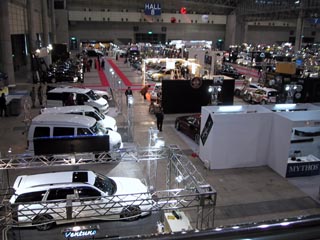 Entering the show